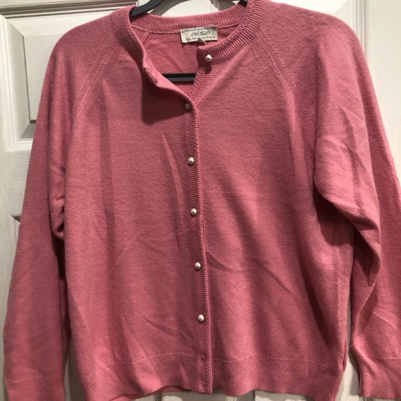 Lord & Taylor Sweaters - *Final Price* Lord & Taylor pink cardigan L petite